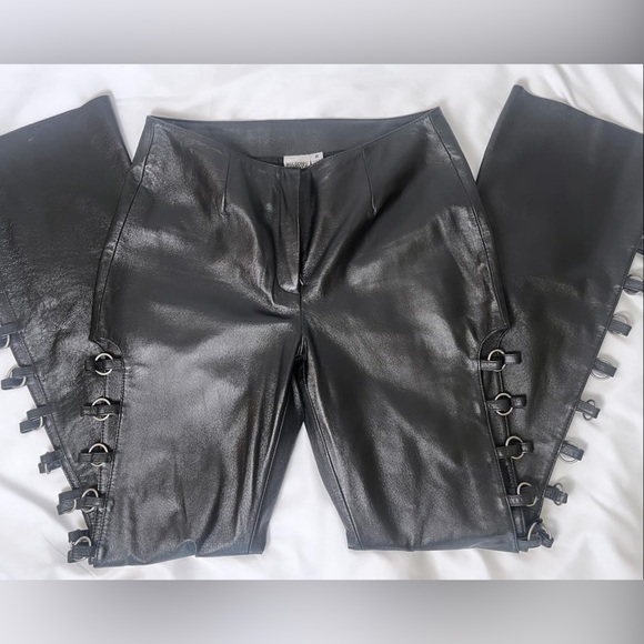 Genuine leather pants ✨ - Picture 1 of 4